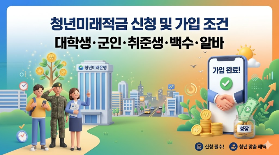 청년미래적금 신청