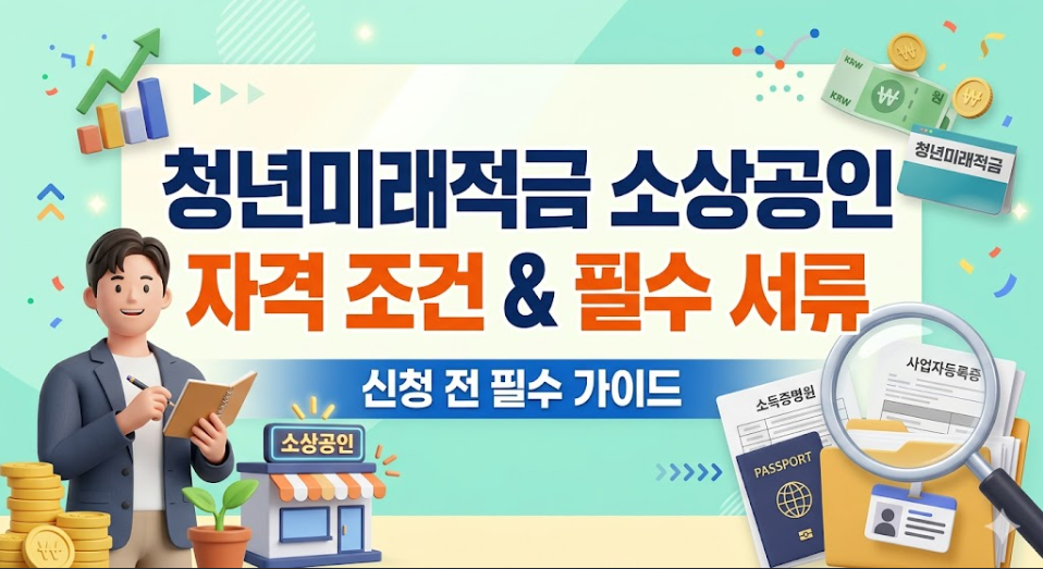 청년미래적금 소상공인