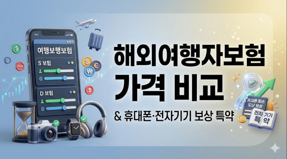 해외여행자보험 비교