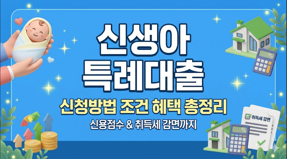 신생아 특례 대출