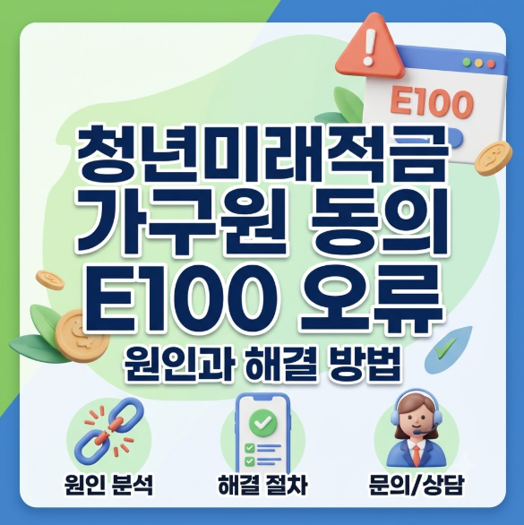 청년미래적금 가구원