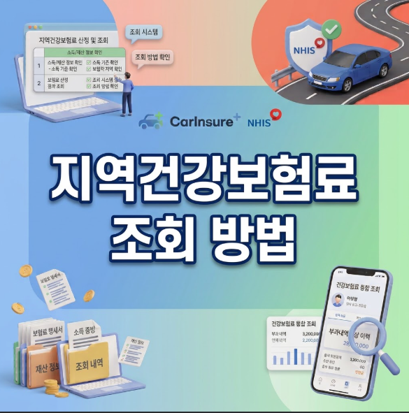 지역건강보험료 조회